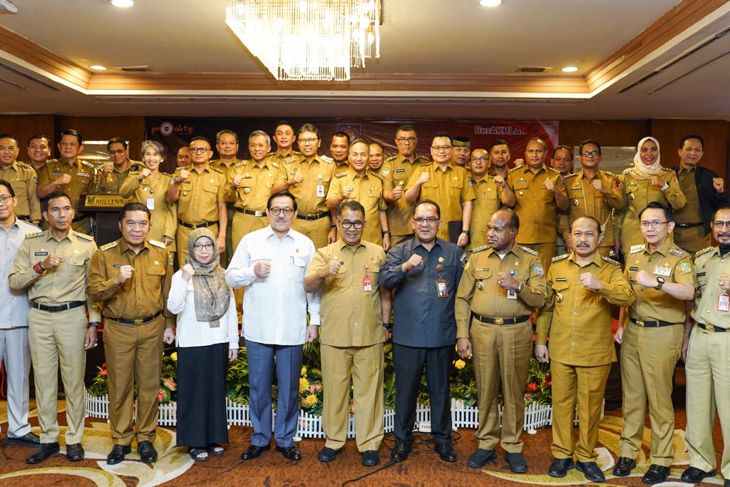 PJ Bupati H Apriyadi Hadiri Langsung Rakor Perumusan dan Pemantapan Kebijakan Terkait Netralitas ASN 