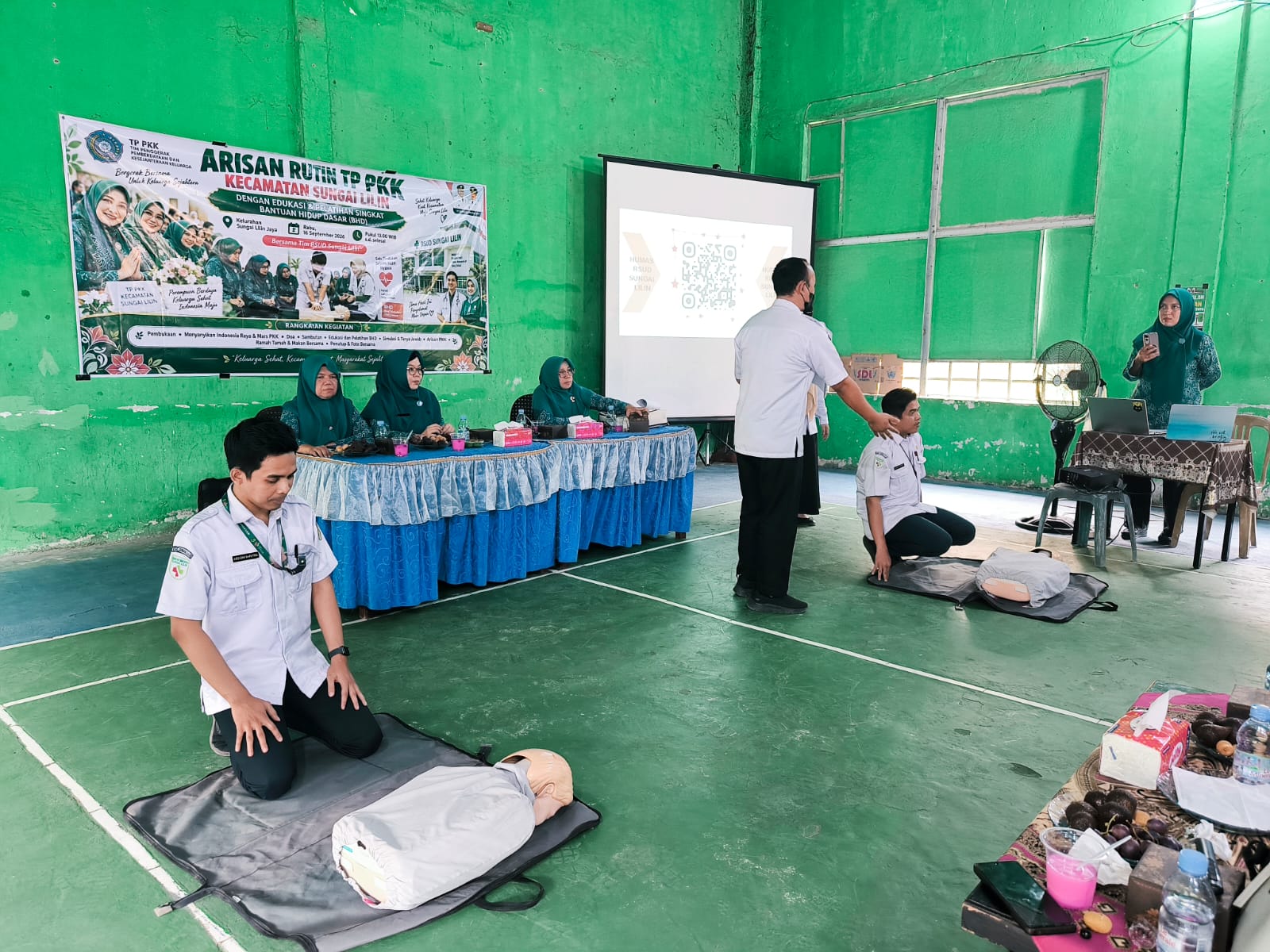 TP PKK Sungai Lilin Jaya Selipkan Pelatihan BHD dalam Arisan Rutin