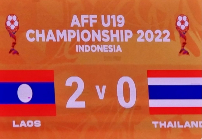 Timnas Laos di Luar Dugaan, Bantai Tim Favorit Juara U-19 Thailand