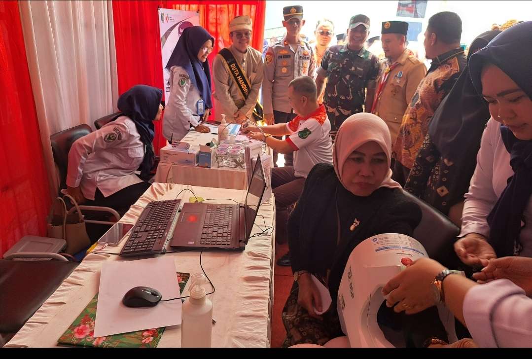 Hadir di Sungai Lilin Expo, RSUD Sungai Lilin Beri Pelayanan Gratis, Psikologi Hingga Pemeriksaan Mata