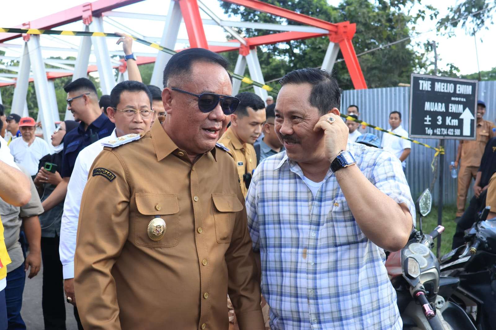 Jembatan Ambruk di Lahat, Wagub Sumsel Ultimatum Tambang, Wajib Bangun Jalan Khusus dalam Setahun