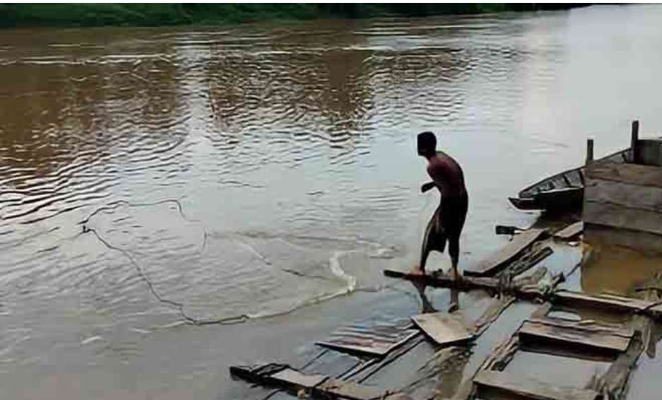 Musim Kemarau, Air Sungai Musi Surut, Pendapatan Nelayan di Sanga Desa Tak Menentu