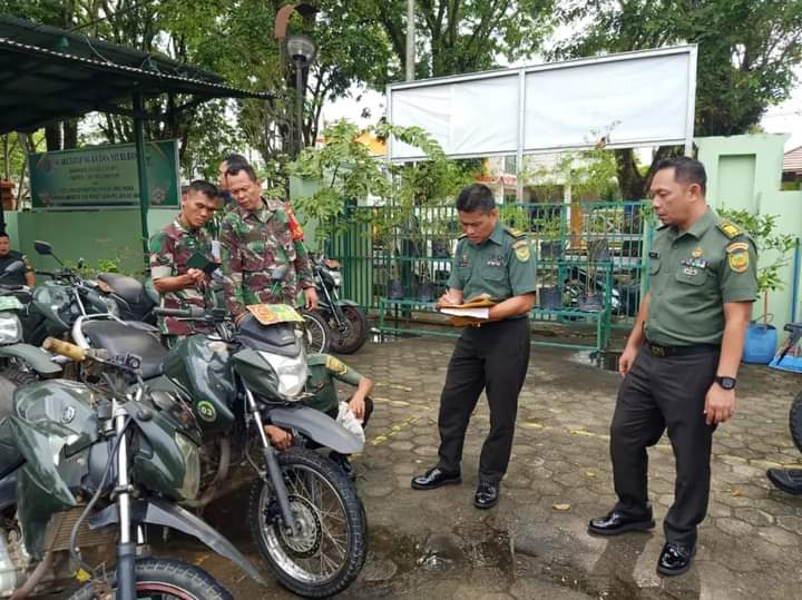 Persiapan Sertijab Danramil, Kodim 0401/Muba Verifikasi Koramil 401-03/Sekayu