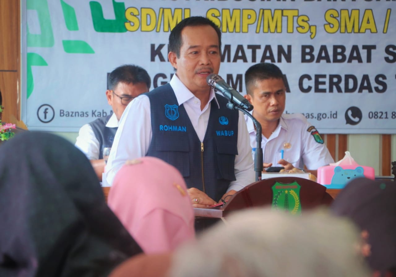 Pemkab Muba dan BAZNAS Salurkan Beasiswa, Dorong Peningkatan Kesejahteraan dan Pendidikan