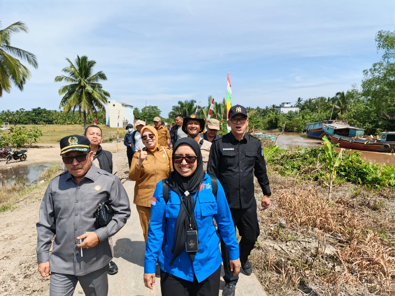 Pemprov Sumsel dan Pemkab Muba Lakukan Verifikasi Lapangan Rencana Pemekaran Kecamatan