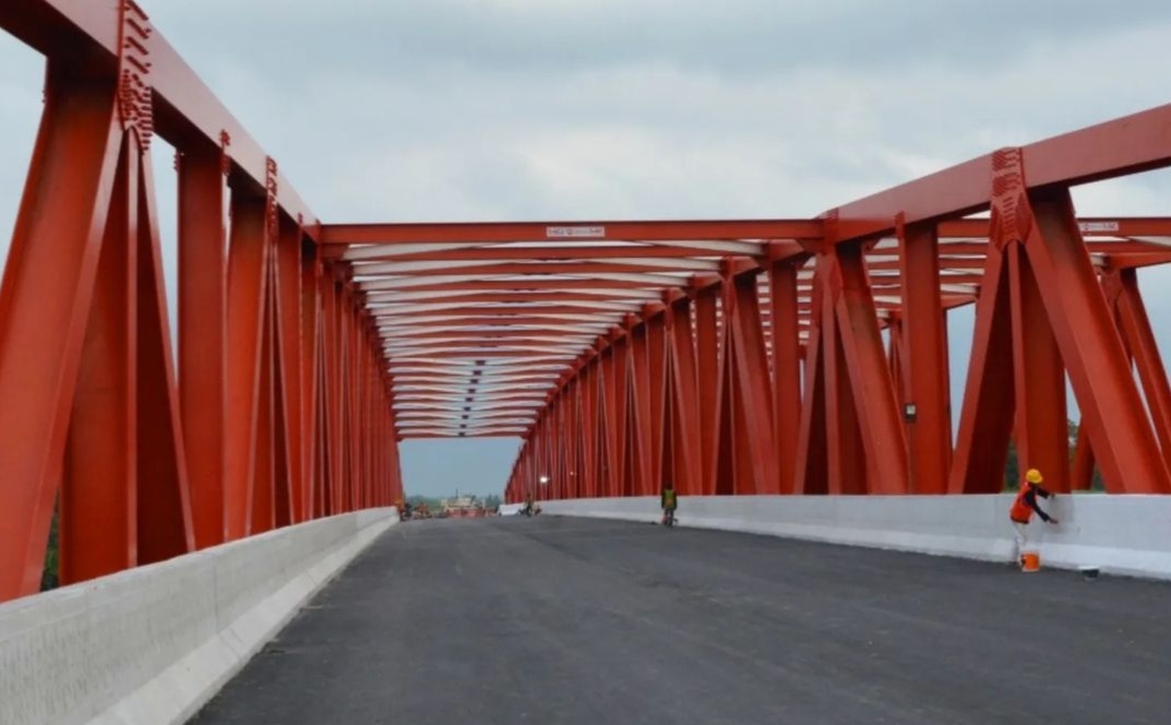 Tol Binjai-Pangkalan Brandan Capai 86 Persen, Terdapat Jembatan Rangka Baja Terpanjang di Tol Trans Sumatera