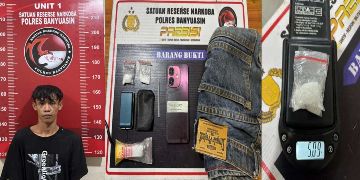 Dua Titik, Satu Hari Strategi Undercover Buy Bongkar Jaringan Sabu di Talang Kelapa