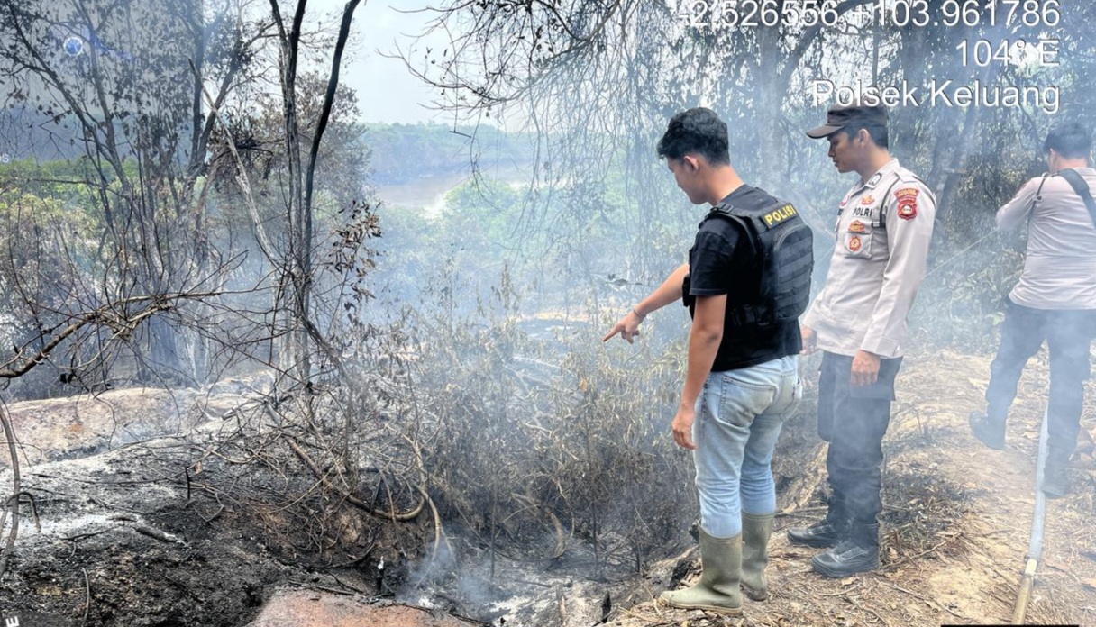 Sumur Minyak di Tanjung Dalam Terbakar, Polisi Amankan 1 Orang Terduga Pelaku