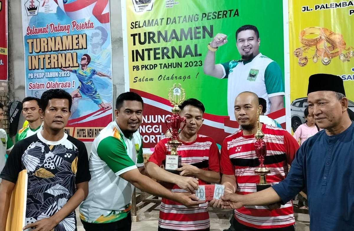 PB PKDP Sungai Lilin Sukses Gelar Turnamen Badminton, Berikut Daftar Juaranya