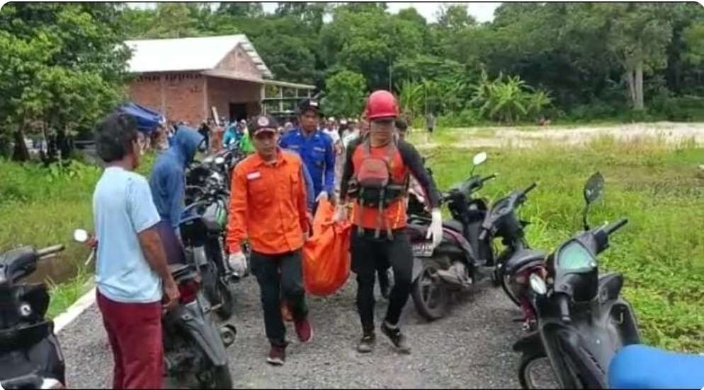 Bocah 5 Tahun Korban Tenggelam di Rantau Bayur Ditemukan