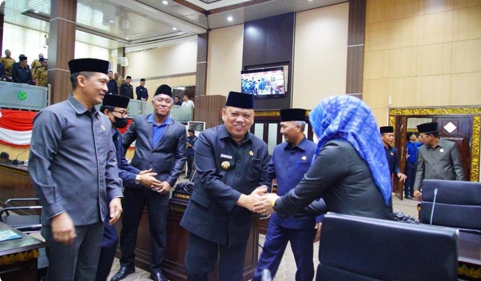 Delapan Fraksi DPRD Muba Sampaikan Pendapat Terkait R-APBDP 2024