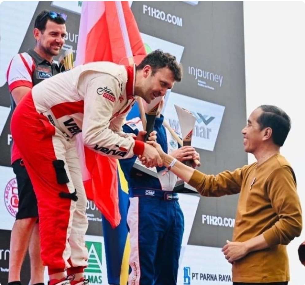 F1 Powerboat Danau Toba Berjalan Sukses, Bartek Marszalek Raih Podium Pertama