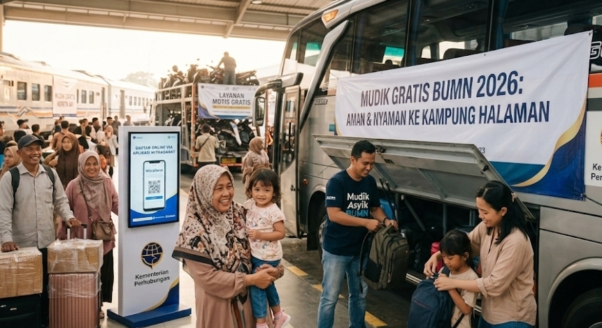 Jejak Sejarah Mudik Gratis di Indonesia, Dari Inisiatif Perusahaan Jamu hingga Program Nasional 