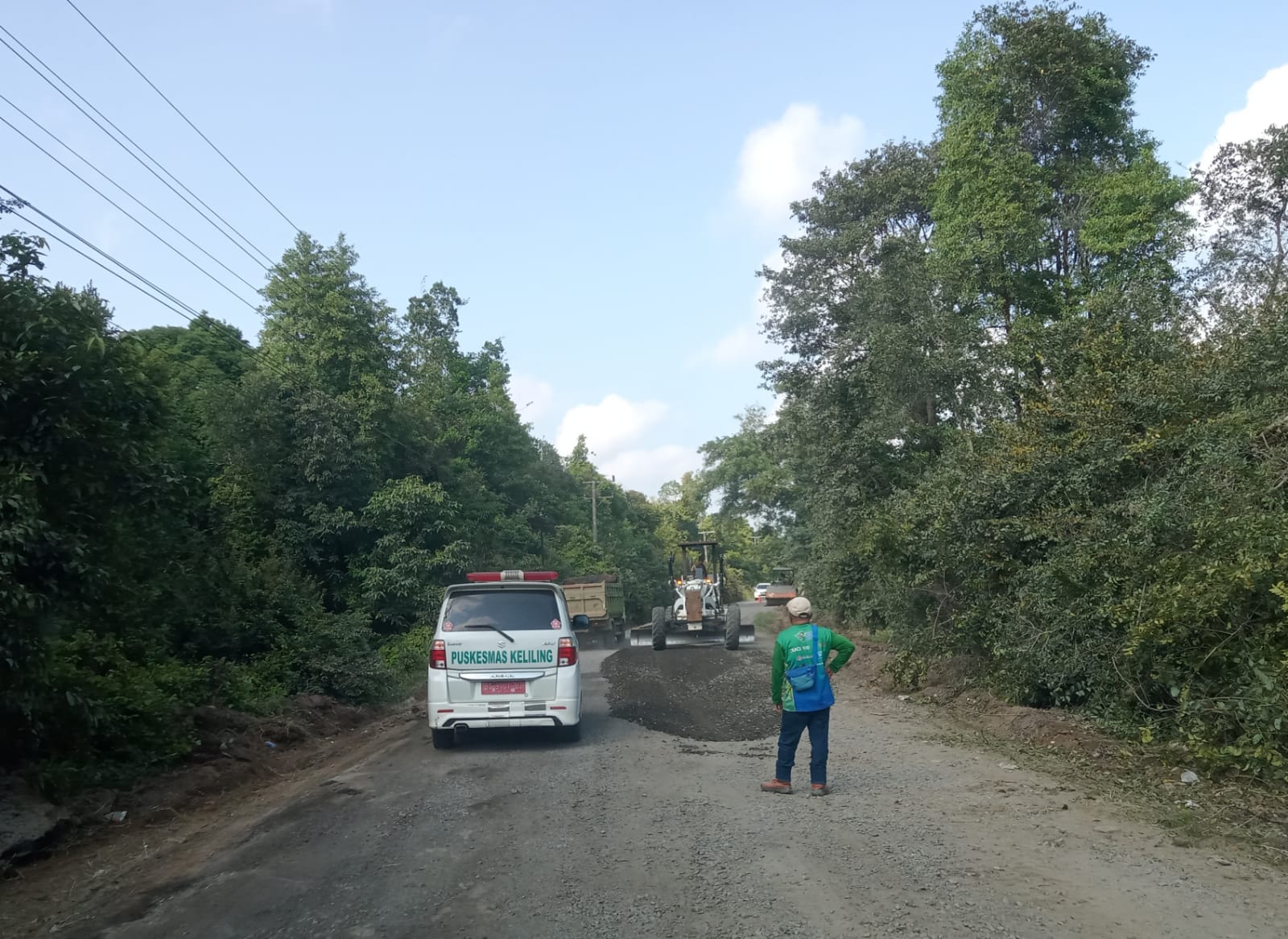 Sering Dikeluhkan Pengendara, Jalan Rusak di Sekayu Pendopo Diperbaiki