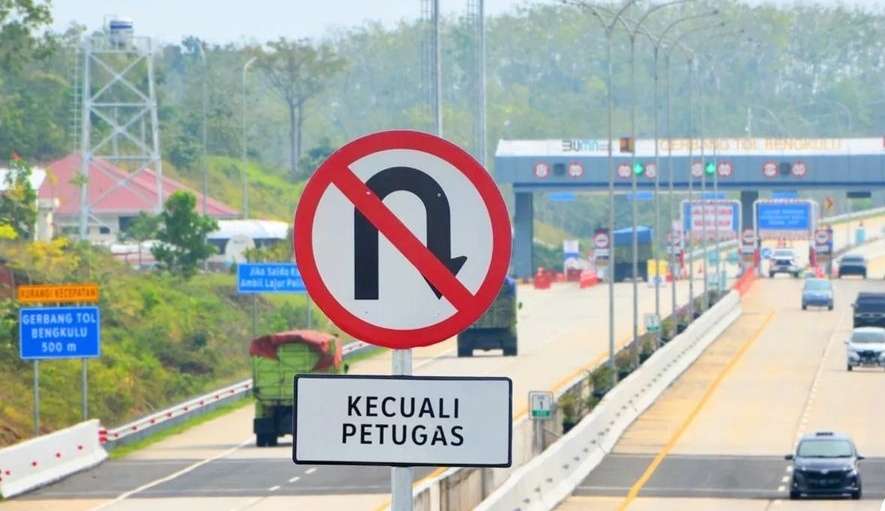 Jangan Nekad Putar Balik Dijalan Tol, Selain Berbahaya, Ini Denda Menunggu pengendara