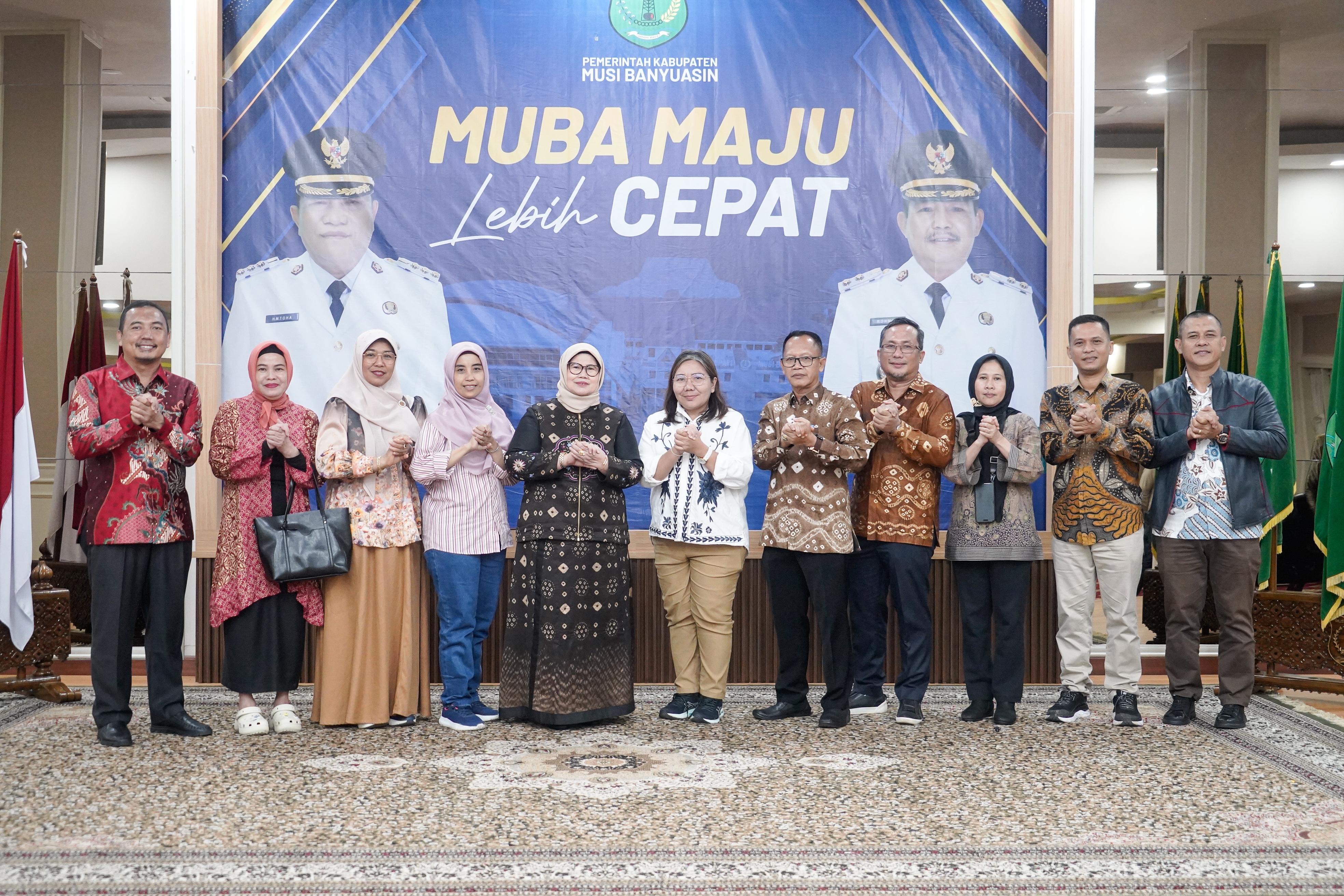 Tim Pusat Verifikasi Kabupaten/Kota Sehat Sambangi Muba