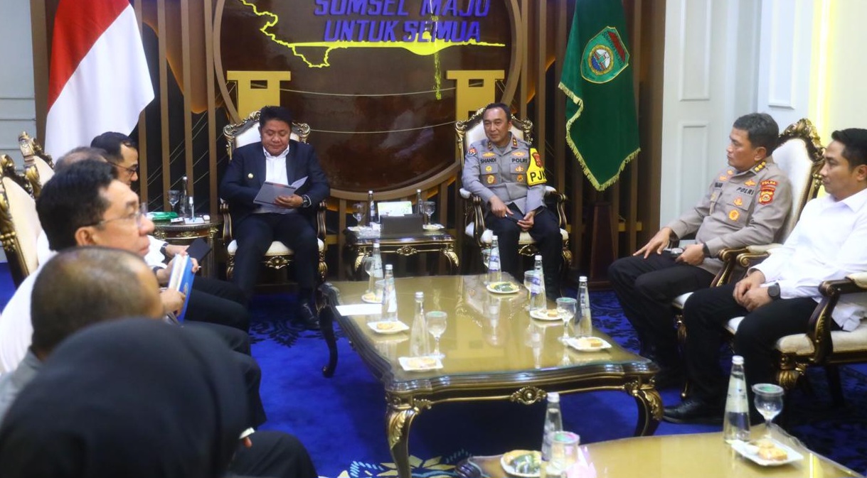 Sinergi Pemprov dan Polda Sumsel Kian Solid, Fokus Jaga Stabilitas dan Dukung Pembangunan