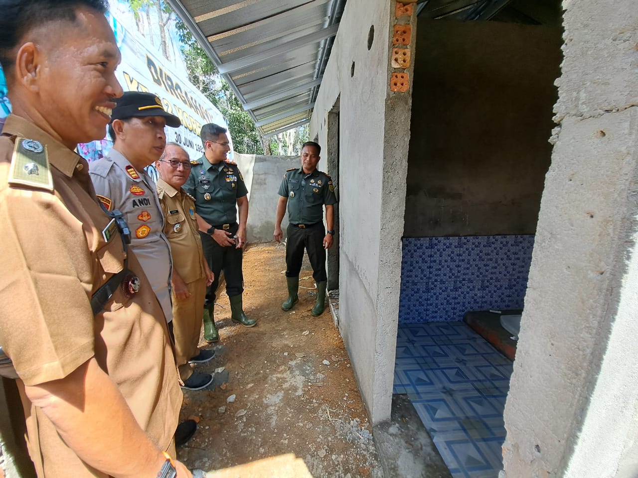 Kodim 0401 Muba Resmikan Fasilitas Air Bersih Program Kasad, Lokasinya Di Talang Baru Dusun 3 Desa Srigunung