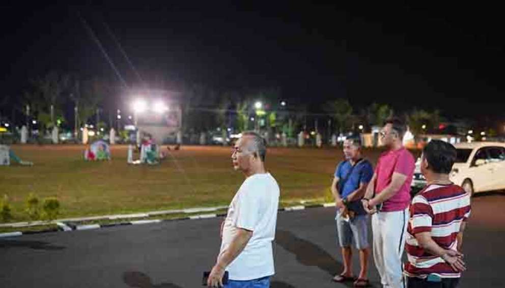 Terus Bersolek, Suasana Malam Rumdin Bupati Muba Makin Ramai