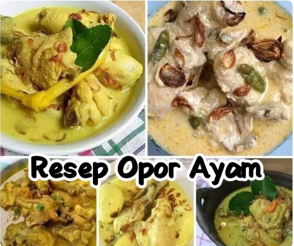 Lebaran Sudah Dekat, Yuk Bikin Opor Ayam, Berikut Resepnya, Mudah Lho