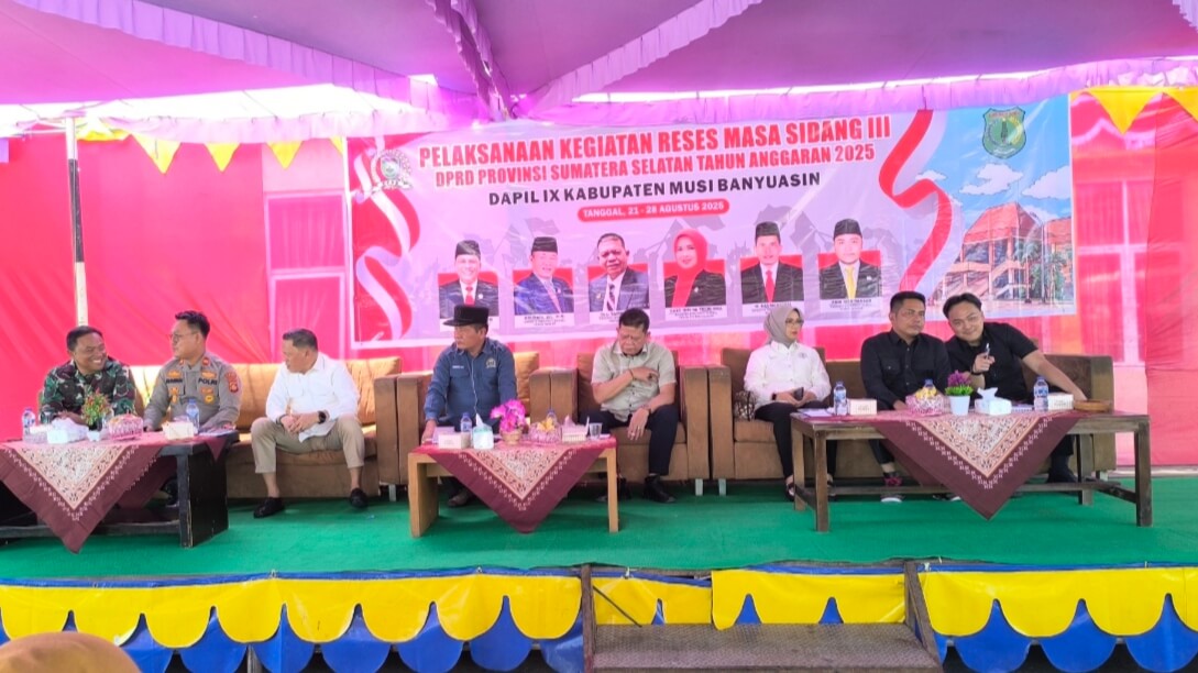 Reses DPRD Sumsel Masa Sidang III Tahun 2025 di Sanga Desa, Usulkan Pembangunan Jalan Menuju Macang Sakti 
