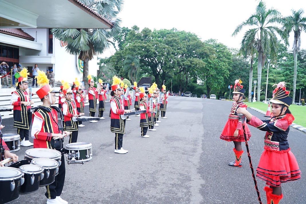 Marching  Band SD Baptis Ikuti Lomba Tingkat Nasional