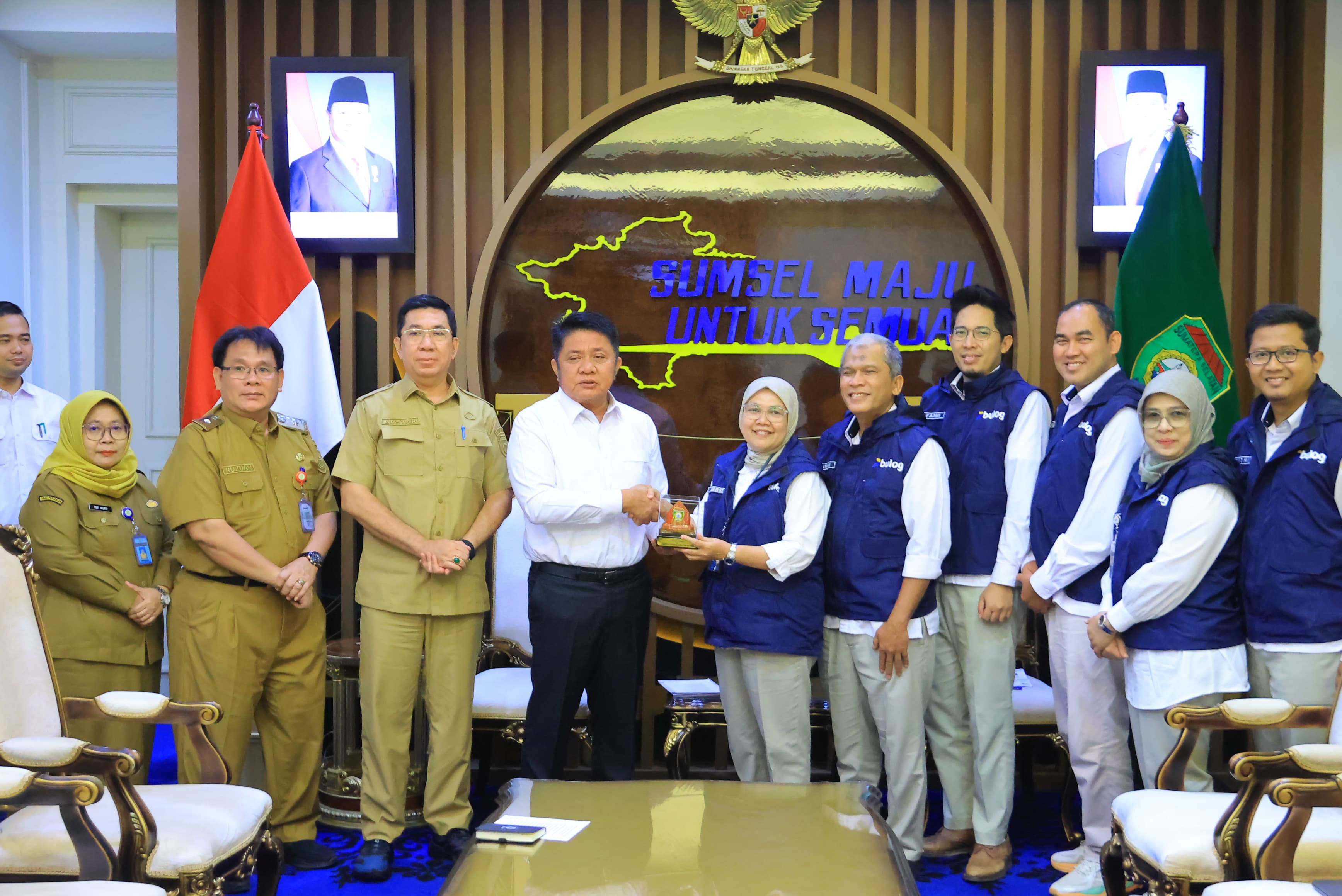 Stok Aman, Harga Terkendali: Herman Deru Nilai Kinerja Bulog Sumsel 2025 Perkuat Ketahanan Pangan