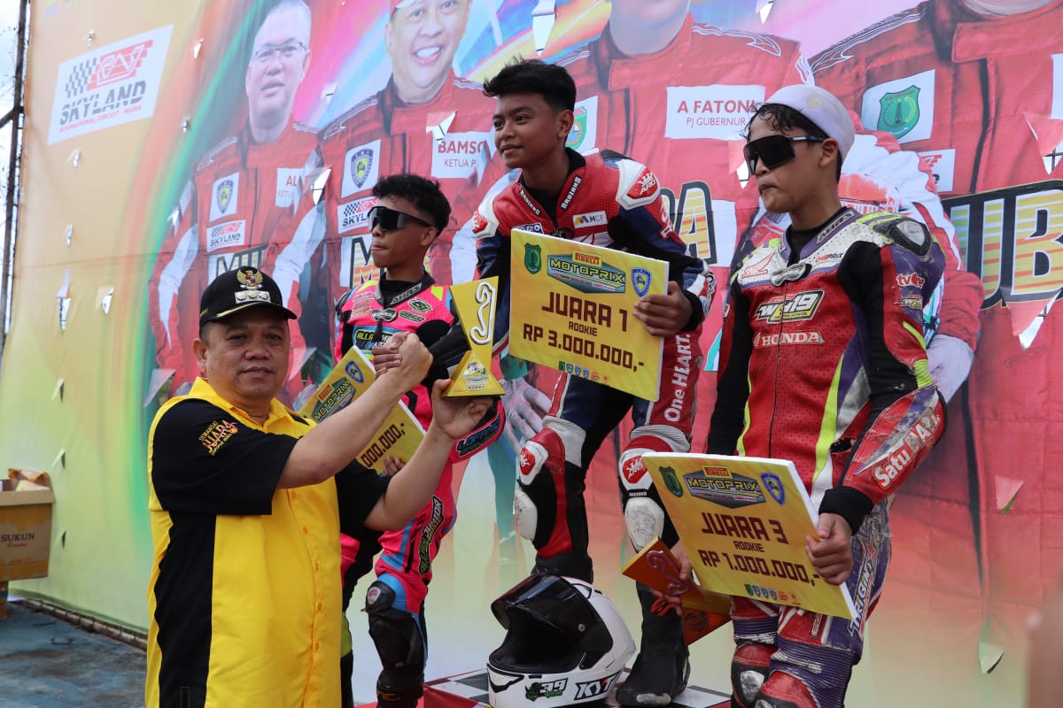 Ratusan Raider Ngaspal di Skyland Internasional Circuit Sekayu Pada Kejurnas Nasional Motoprix Seri 1 2024