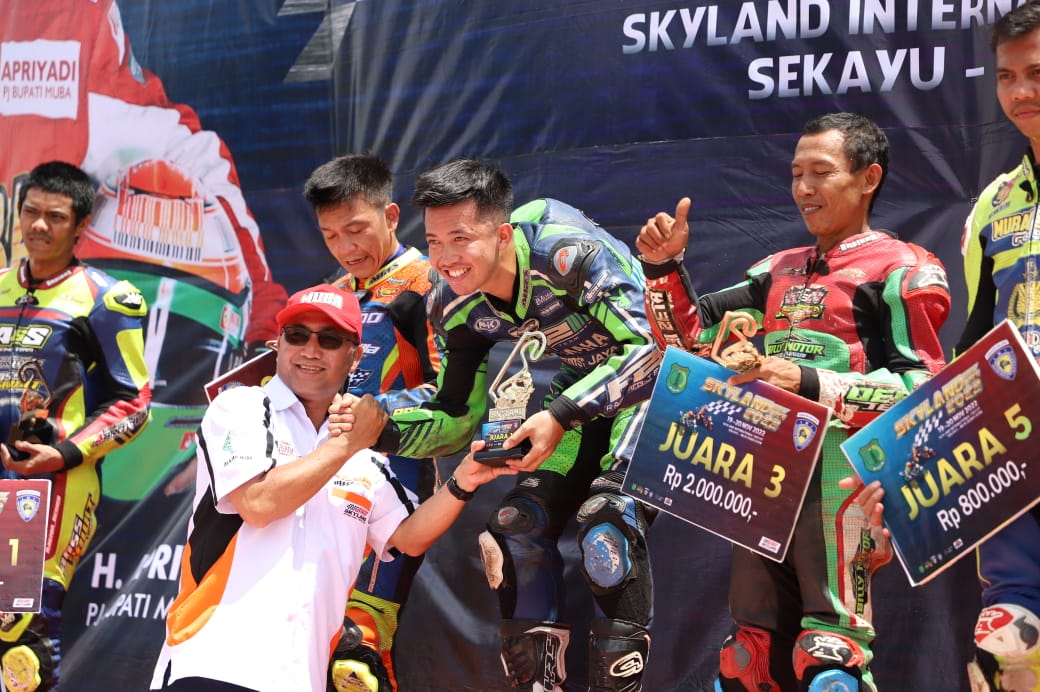 Pembalap PPLP-D Muba Catat Waktu Tercepat Ajang Skyland Prix Open 2022