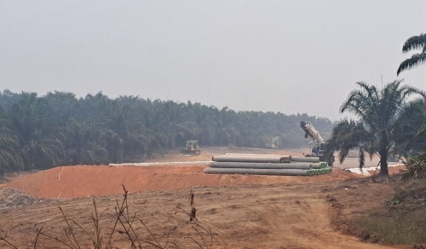 Jalur Tol Betung–Tungkal Jaya Mulai Dibuka di Karya Maju