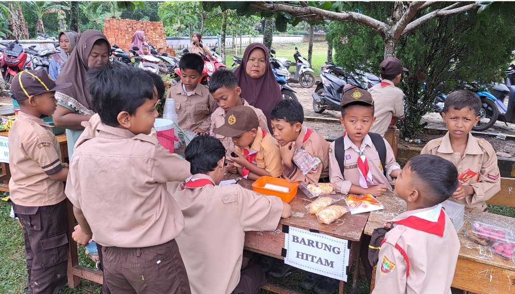 SDN Mekar Jadi Gelar Gebyar Bazar Siaga dan Perkemahan Penggalang