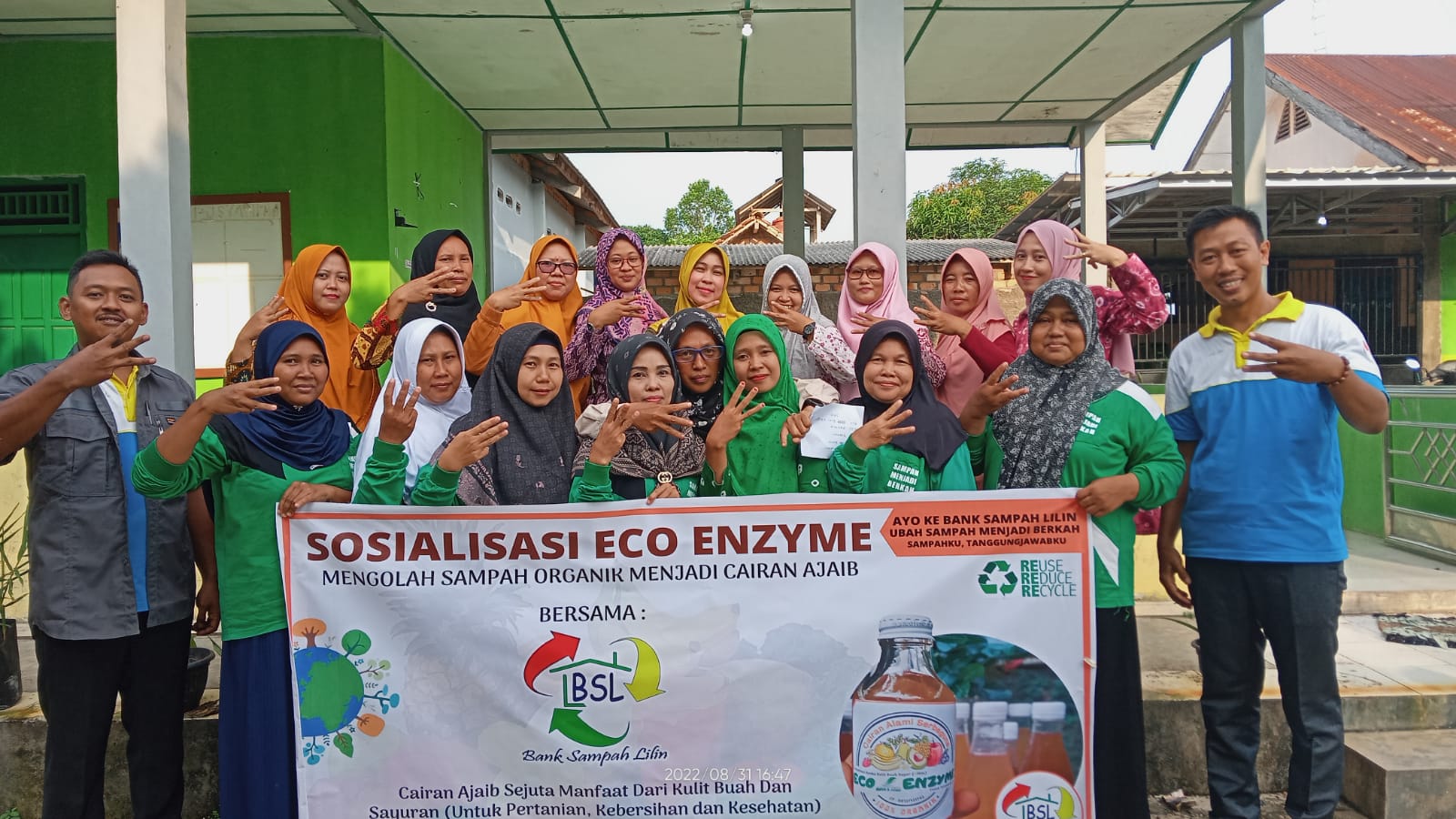 Bank Sampah Lilin Sosialisasikan Pemanfaatan Eco Enzyme