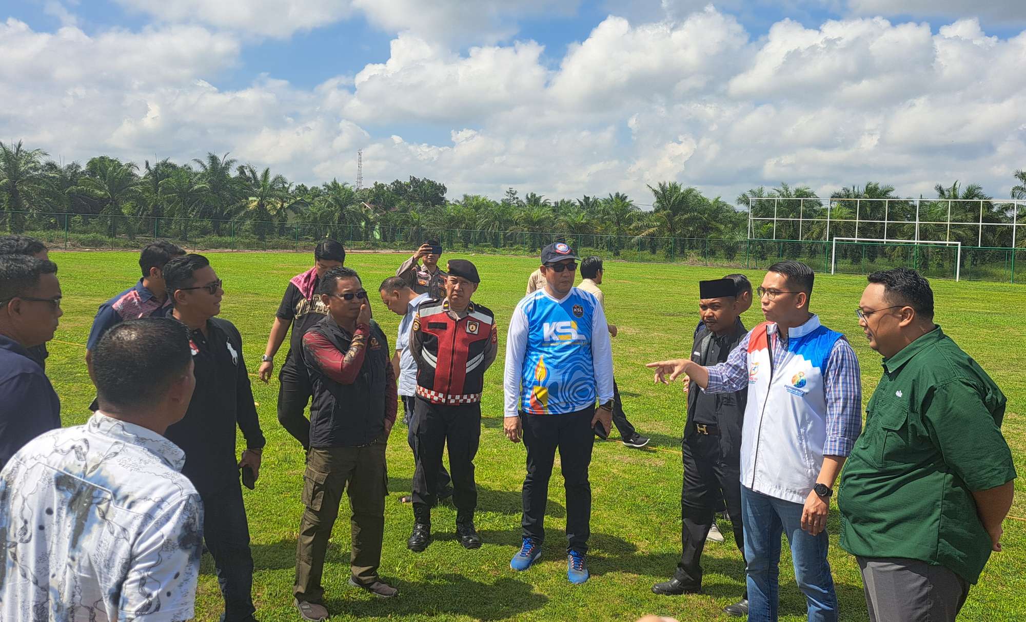 Jelang Porprov XV, Tim Tinjau Venue di Kecamatan Sungai Lilin