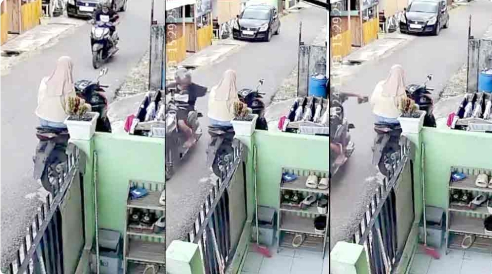 Viral Aksi Jambret di Kota Lubuk Linggau, Terekam Kamera CCTV