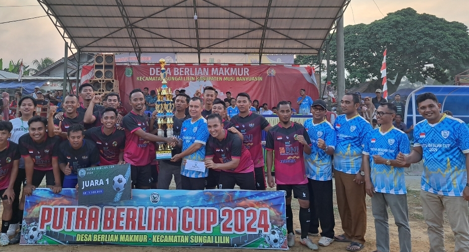 Turnamen Sepakbola Putra Berlian Cup 2024 Berlangsung Sukses, Ini Tim Juaranya