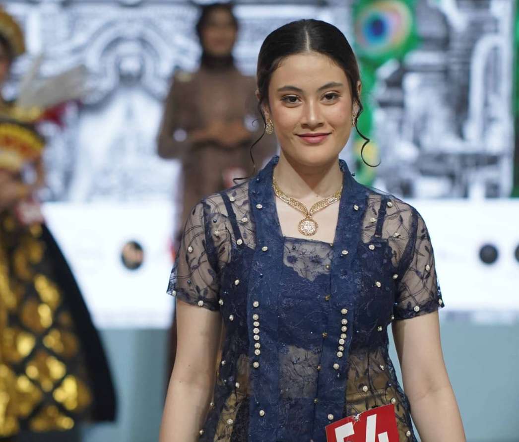 Soraya Angelina, Gadis Cantik Keturunan Muba, Raih Juara 1 Lomba Ratu Kebaya 2023