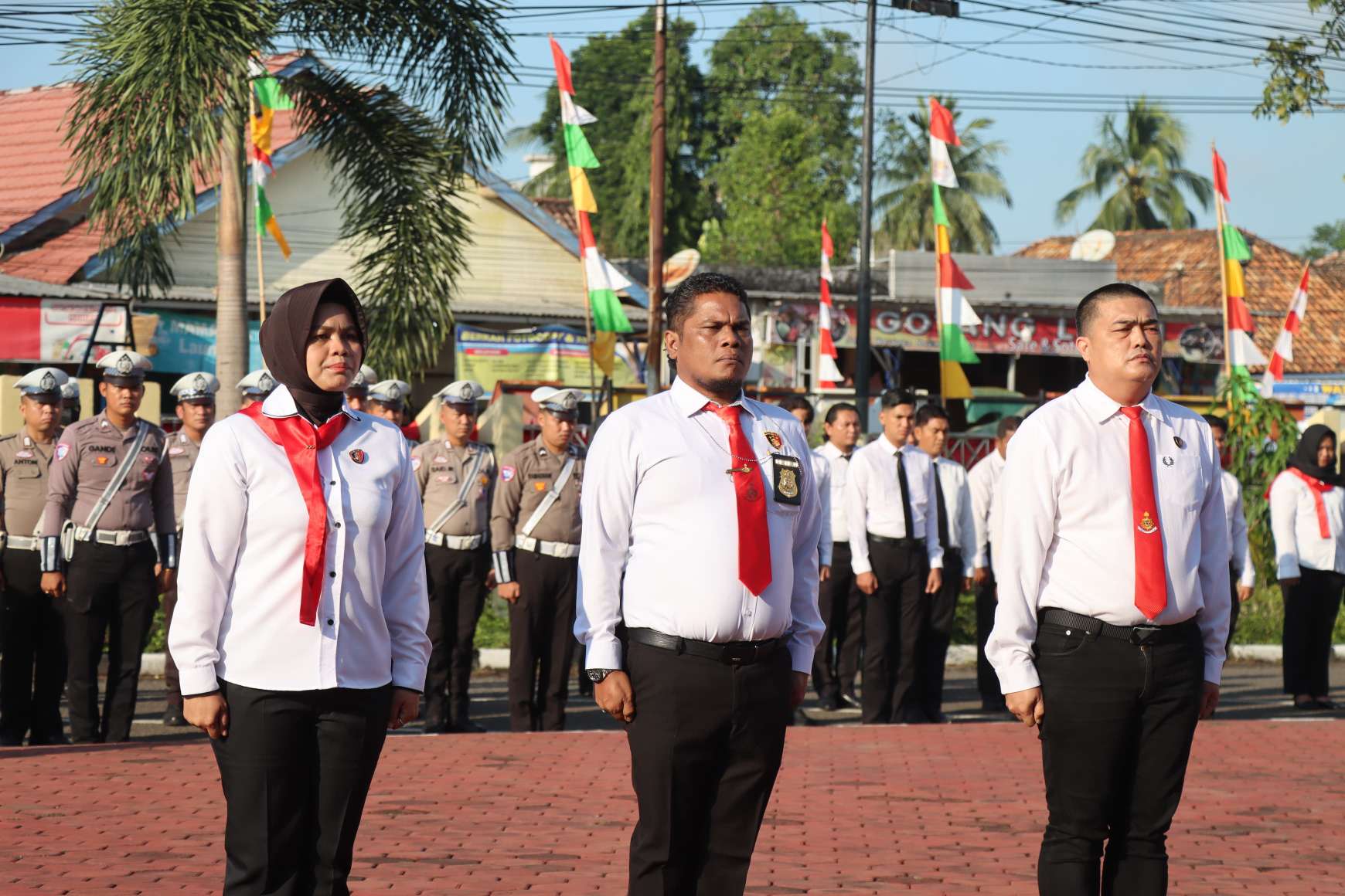 Kapolres Muba Berikan Penghargaan kepada 39 Personel Berprestasi