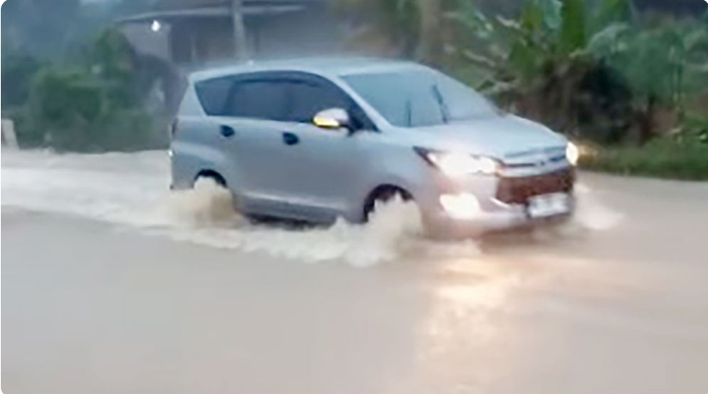 Hujan Deras, Sejumlah Wilayah di Muba Terendam Banjir, Termasuk Jalinteng