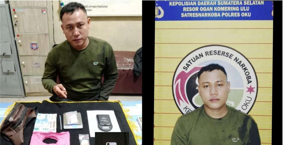 Operasi Dini Hari di OKU, Polisi Bongkar Dugaan Jaringan Sabu dengan Barang Bukti 16 Gram