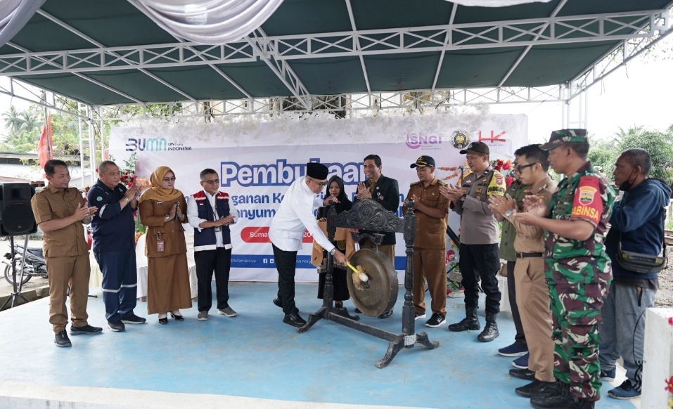 Dukung Penanganan Stunting Disekitar Tol Trans Sumatera, Ini Langkah Hutama Karya