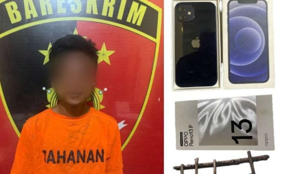 Curi HP di Pondok Kebun Karet, Pria dan Pacarnya Ditangkap Polisi
