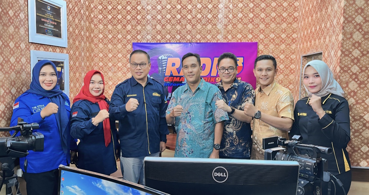 Kominfo OKU Apresiasi Capaian Radio Gema Randik Sekayu, Siap Adopsi Tips Pengelolaan LPPL