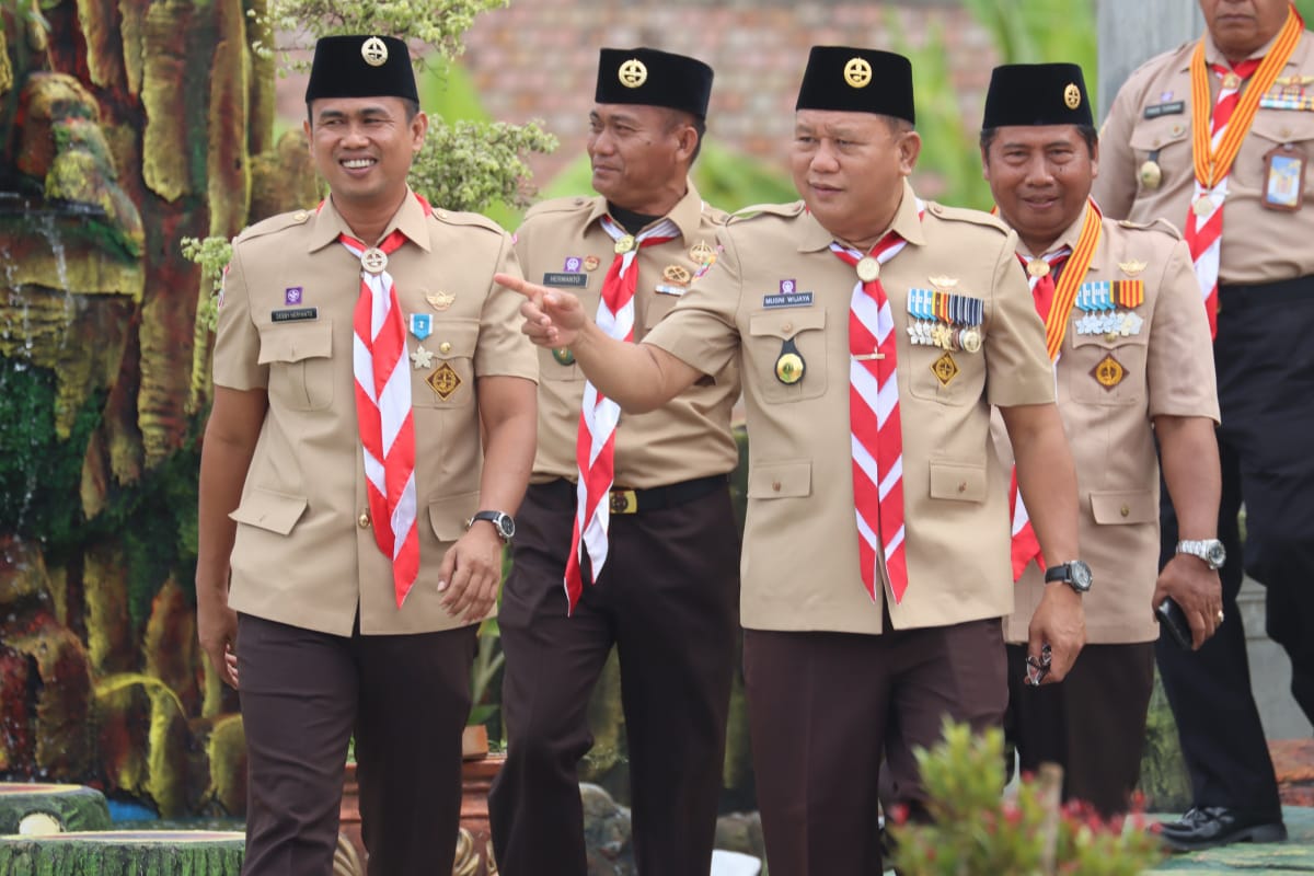 Semangat Baru, Pengurus Ranting Gerakan Pramuka Keluang Resmi Dilantik