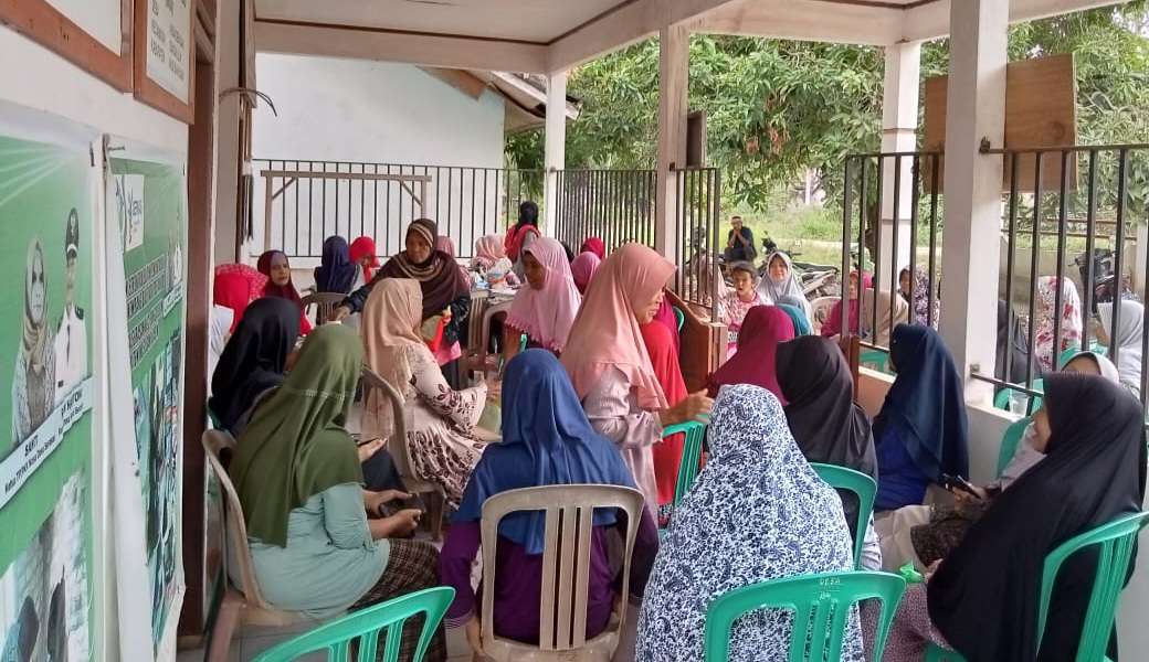 Jaga Kesehatan Lansia, Tiap Bulan Pemdes Nusa Serasan Rutin Laksanakan Posyandu Lansia