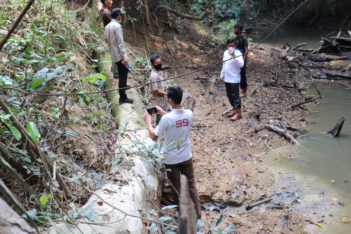 Limbah Perusahaan Tapioka Cemari Aliran Sungai