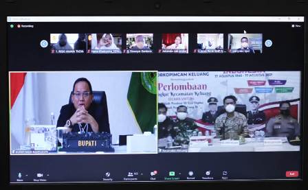 Semarak Jelang HUT RI-76, Lomba Secara Virtual