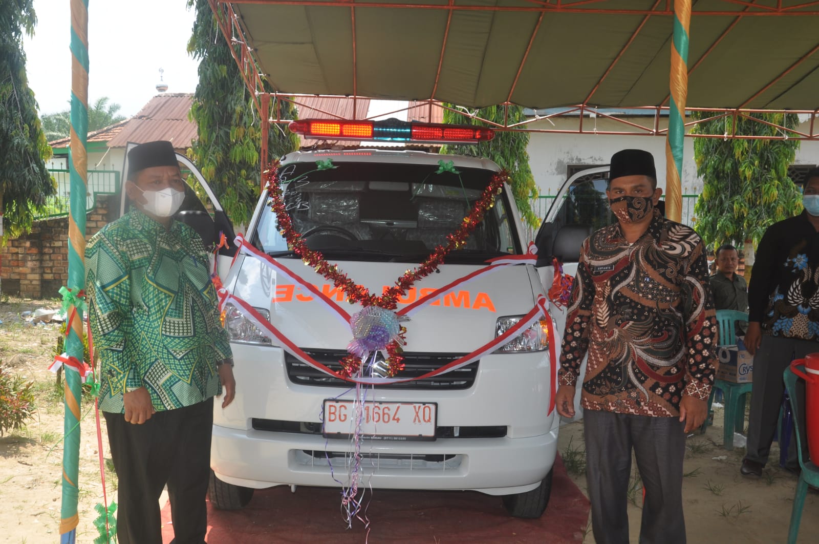 Pemdes Berlian Makmur Launcing Ambulance Desa