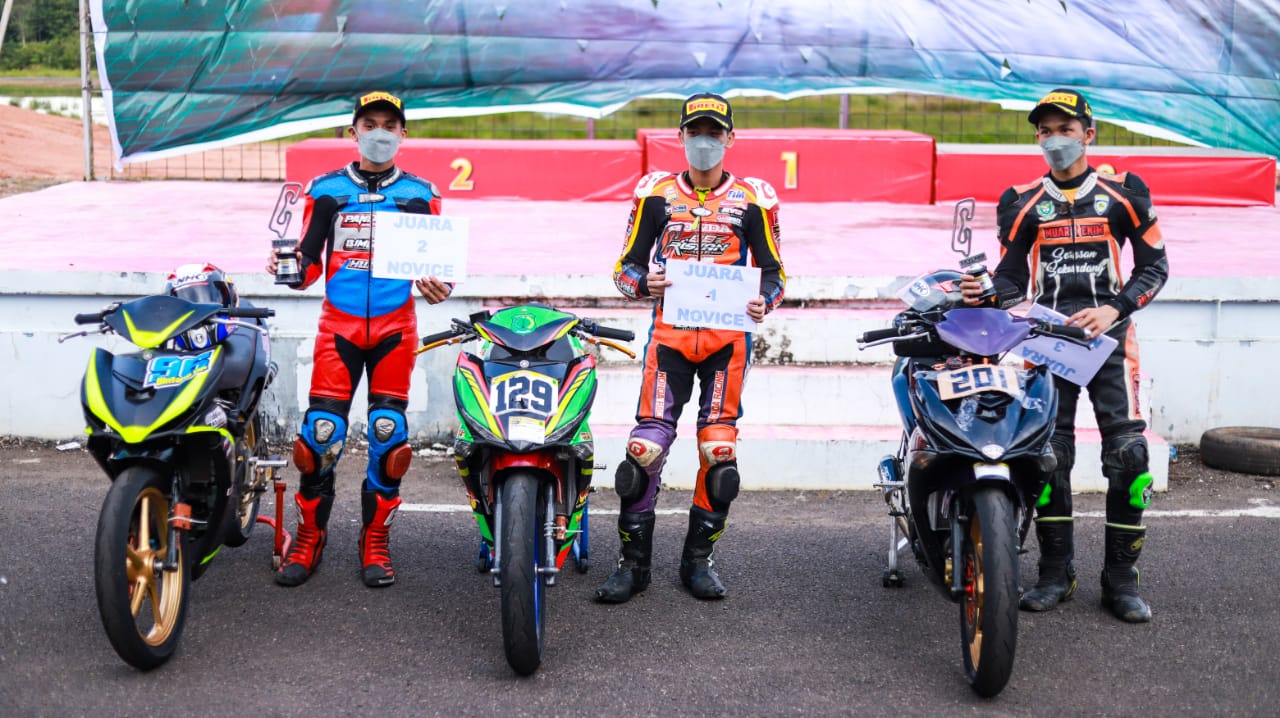Pembalap PPLPD Muba Raih Juara Motoprix Piala Presiden RI