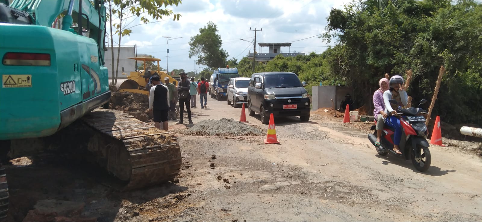 Buntut Pemasangan Box Culvert, 4 Jam Aliran Gas Dihentikan