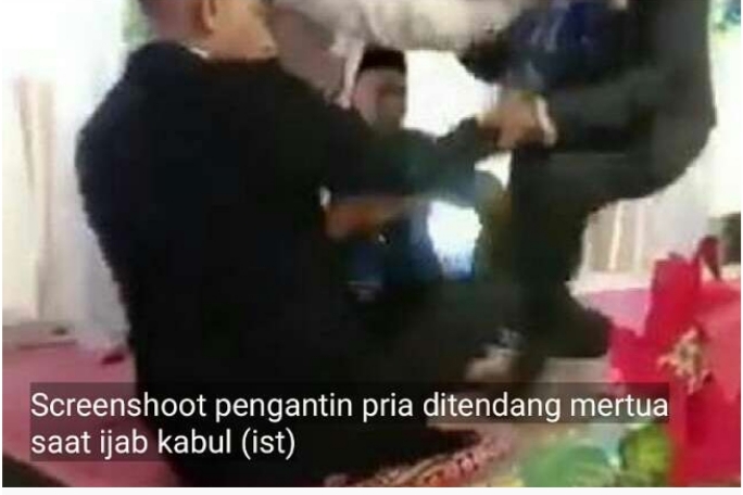 Sebut Bote Saat Ijab, Mertua Langsung Tendang Muka Calon Menantunya